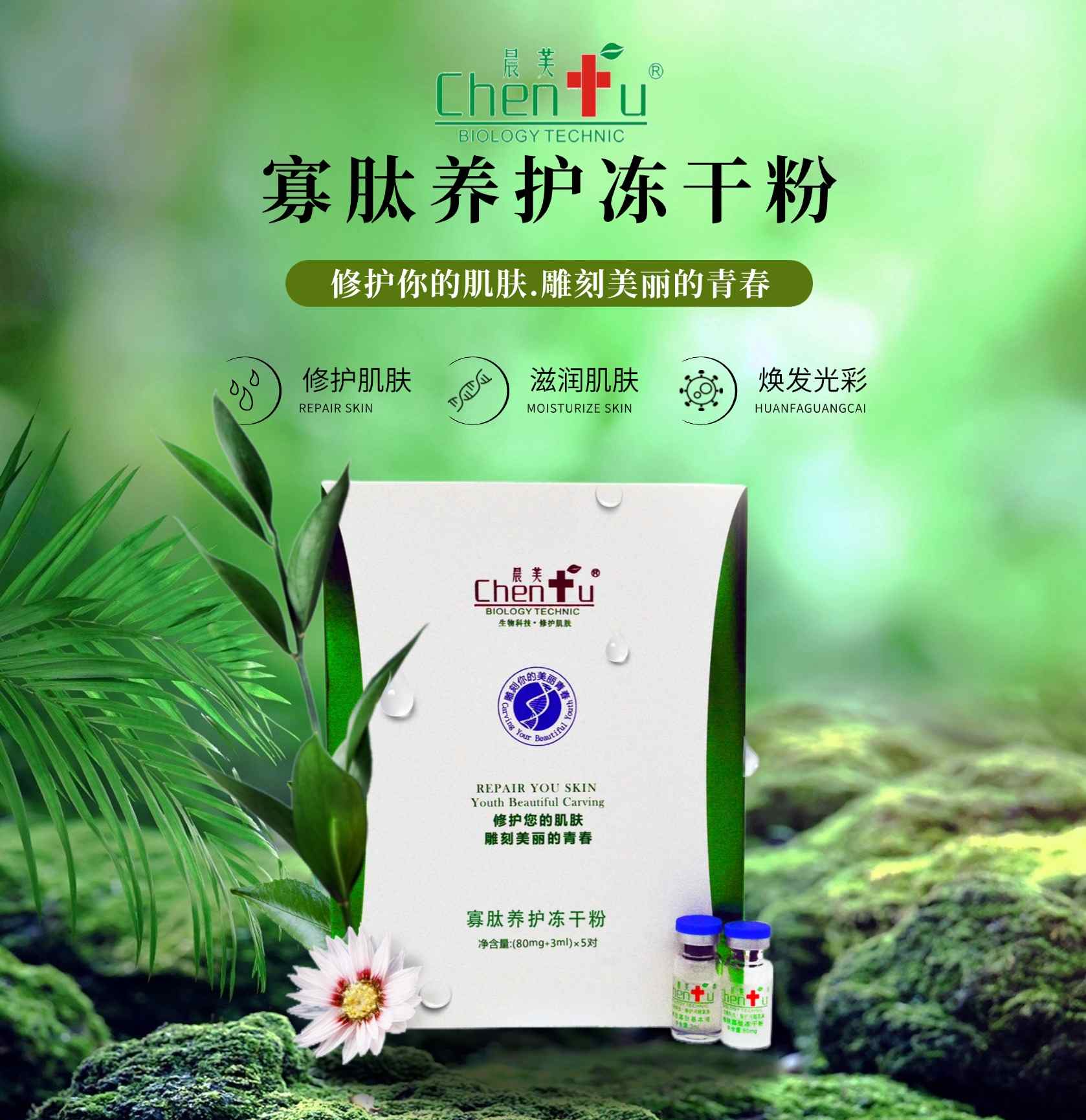 寡肽養(yǎng)護(hù)凍干粉 